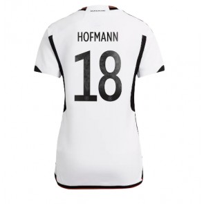 Maillot de foot Allemagne Jonas Hofmann #18 Domicile Femmes Monde 2022 Manches Courte